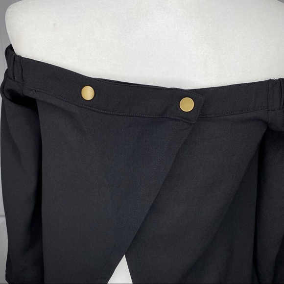 🔥SOLD🔥 Essue Off Shoulder Top Black Size Small - Picture 6 of 16